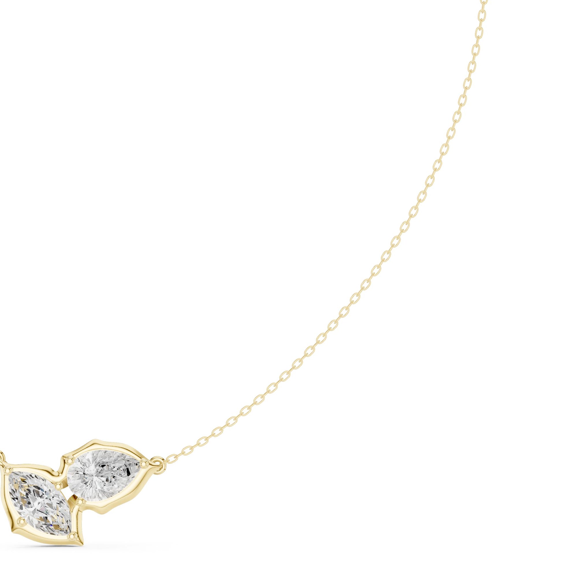 Marquise Lab Grown Diamond Pendant