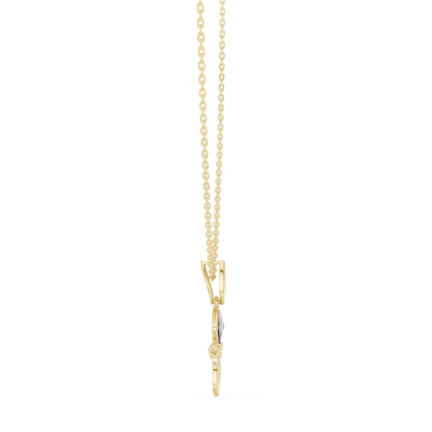 Marquise Lab Grown Diamond Pendant
