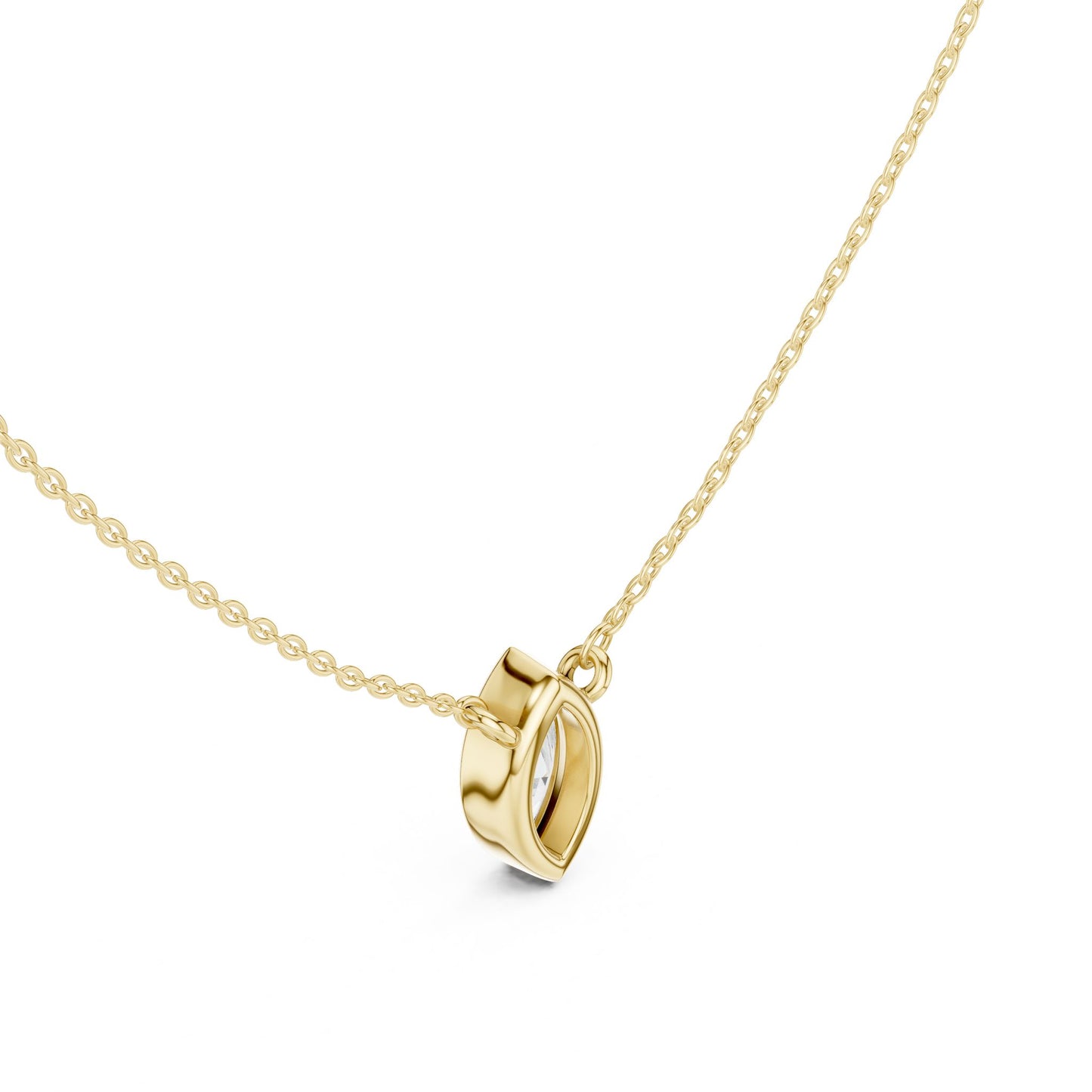 Marquise Lab Grown Diamond Pendant