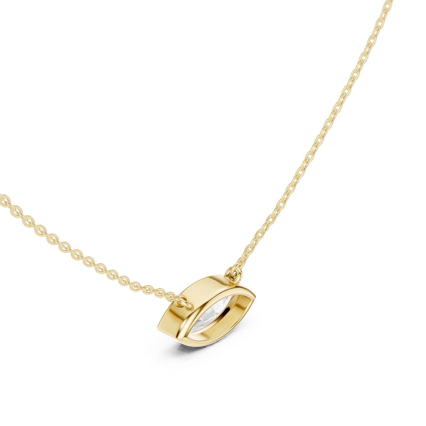 Marquise Lab Grown Diamond Pendant