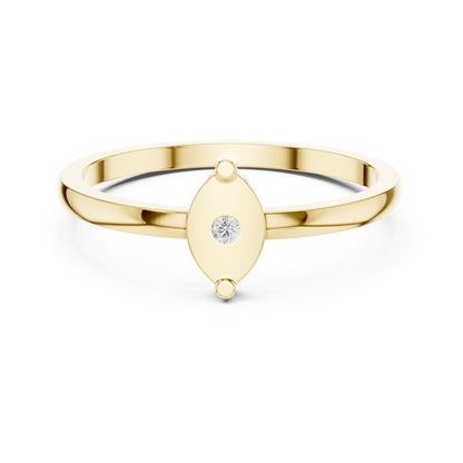 Marquise Lab Grown Diamond Solitaire Engagement Ring