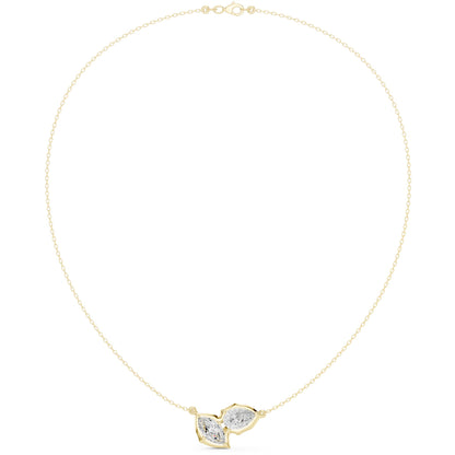 Marquise Lab Grown Diamond Pendant