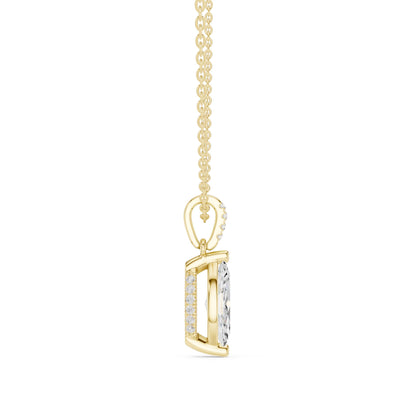 Marquise Lab Grown Diamond Pendant