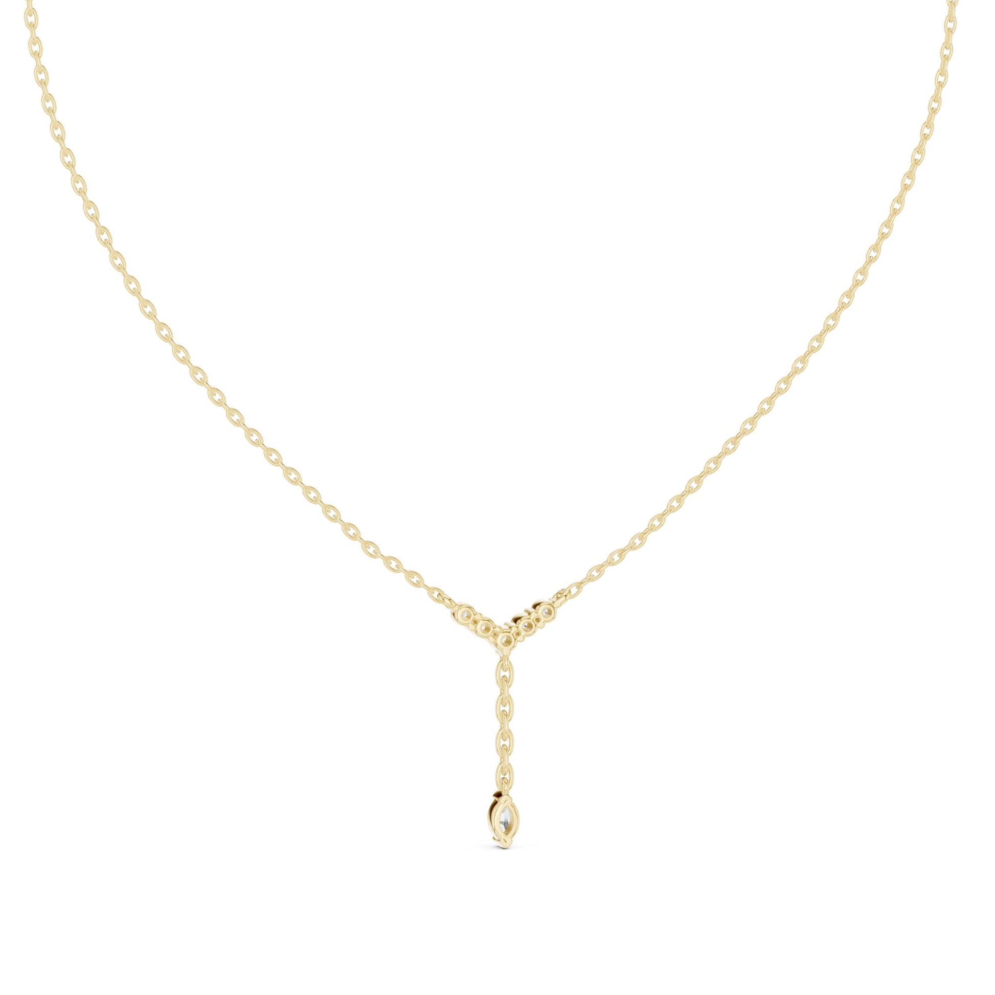 Marquise Lab Grown Diamond Pendant