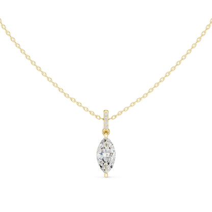 Marquise Lab Grown Diamond Pendant