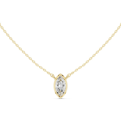 Marquise Lab Grown Diamond Pendant