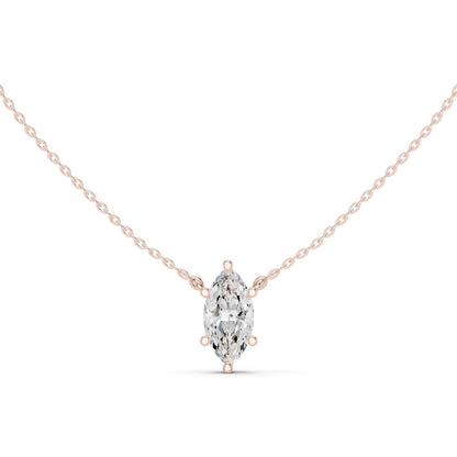 Marquise Lab Grown Diamond Pendant