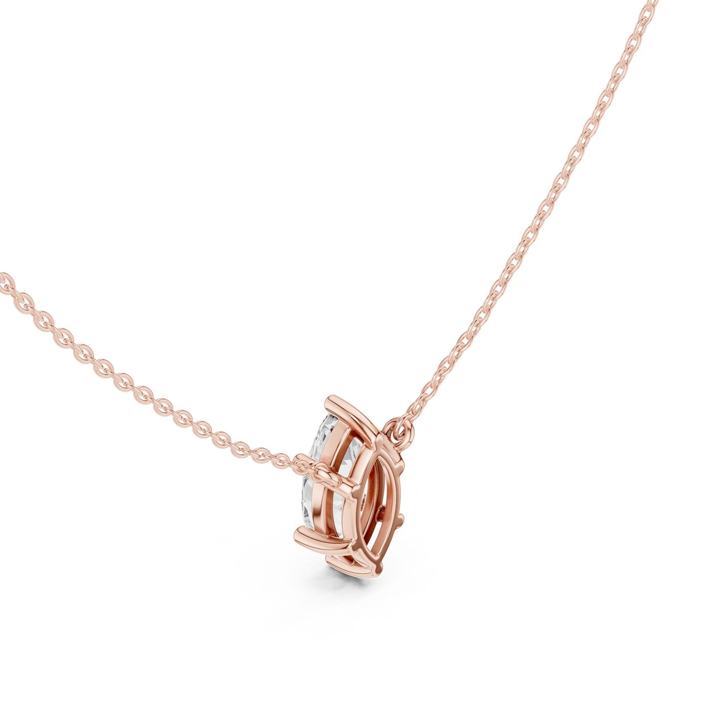 Marquise Lab Grown Diamond Pendant