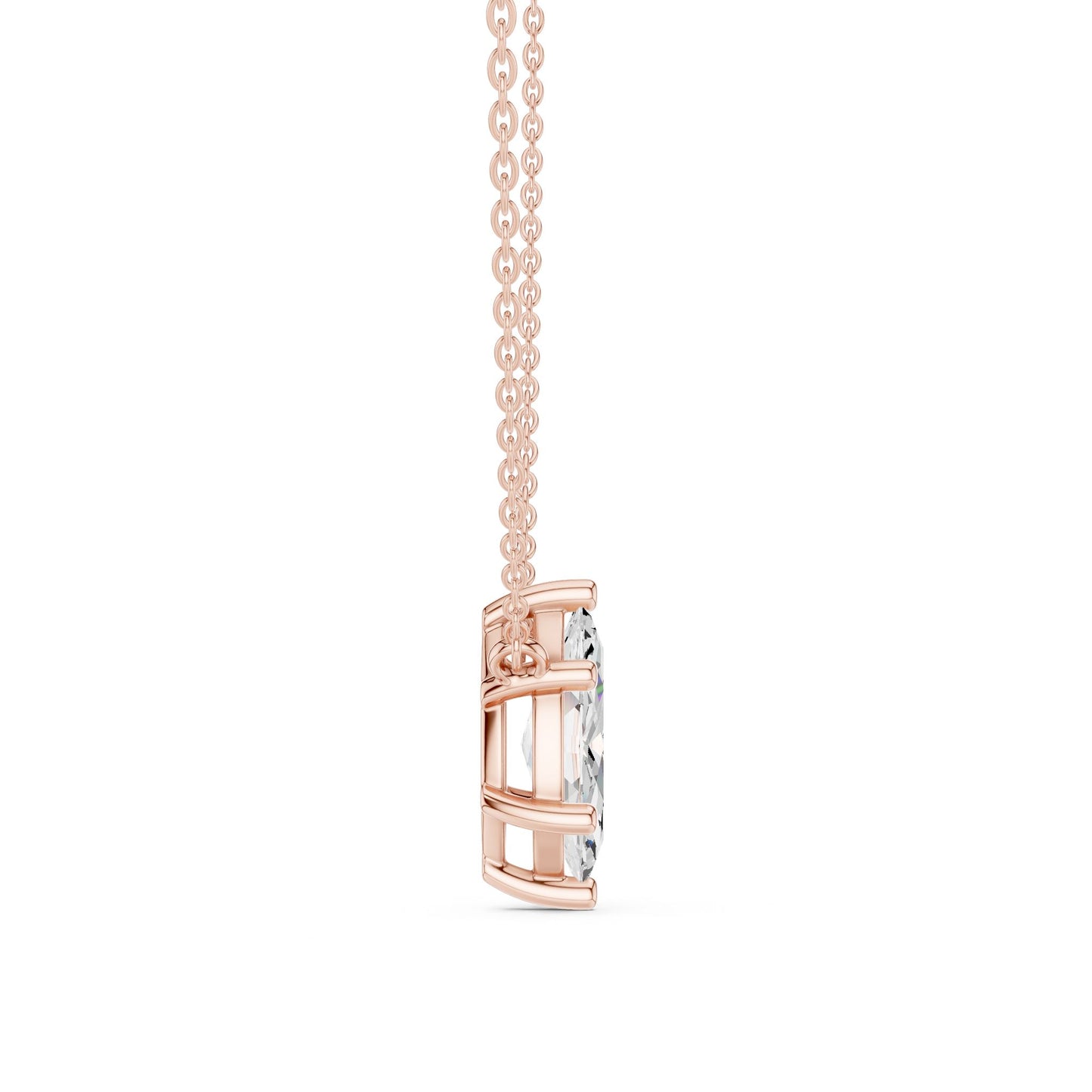 Marquise Lab Grown Diamond Pendant