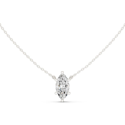 Marquise Lab Grown Diamond Pendant