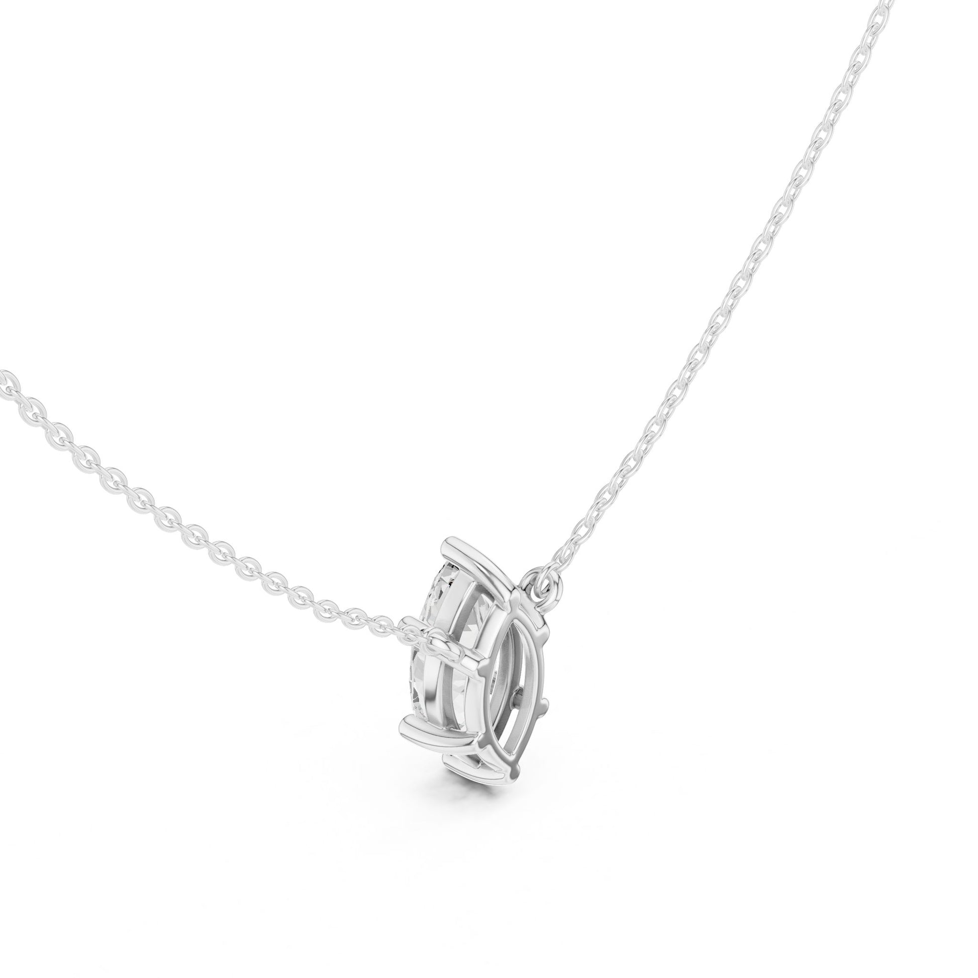 Marquise Lab Grown Diamond Pendant