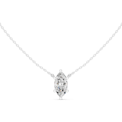 Marquise Lab Grown Diamond Pendant