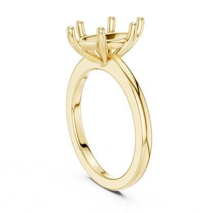 Marquise Lab Grown Diamond Solitaire Engagement Ring