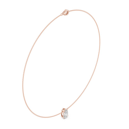 Oval Lab Grown Diamond Pendant