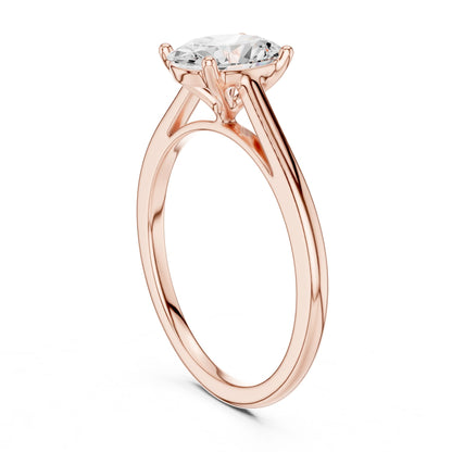 Women's Oval Lab Grown Diamond Ring