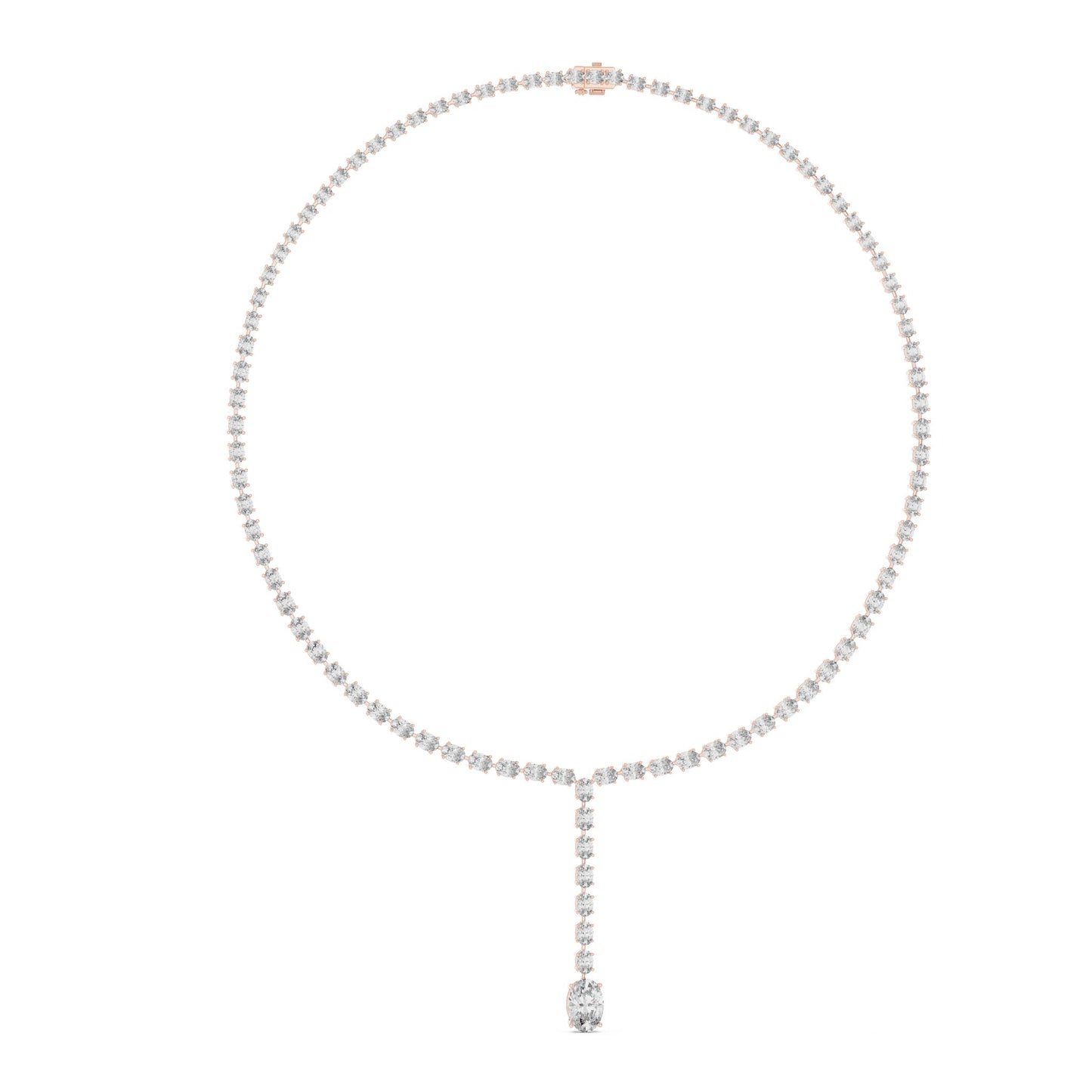 Oval Lab Grown Diamond Pendant