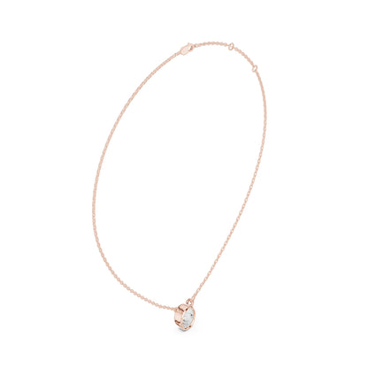 Oval Lab Grown Diamond Pendant