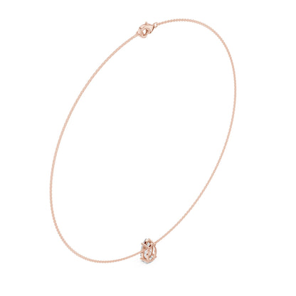 Oval Lab Grown Diamond Pendant
