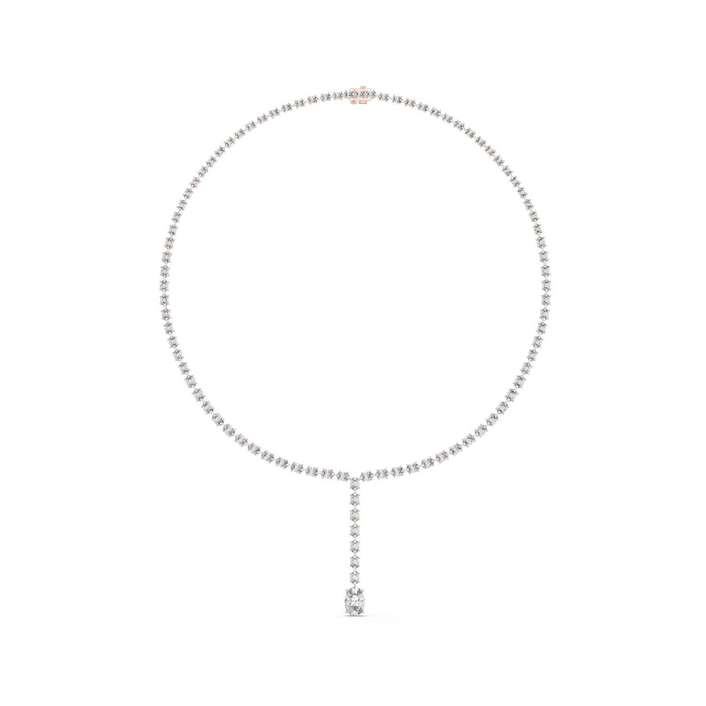 Oval Lab Grown Diamond Pendant