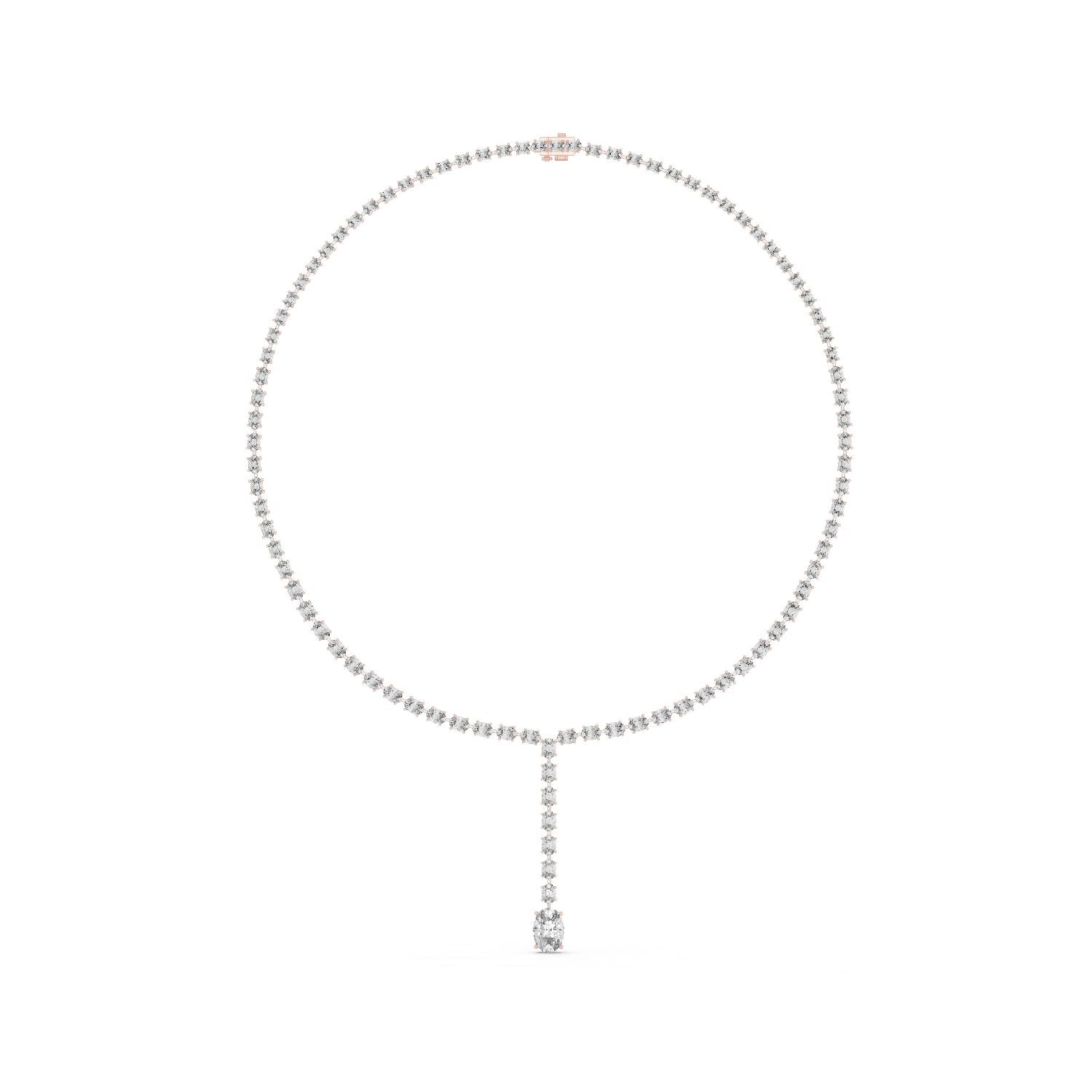 Oval Lab Grown Diamond Pendant