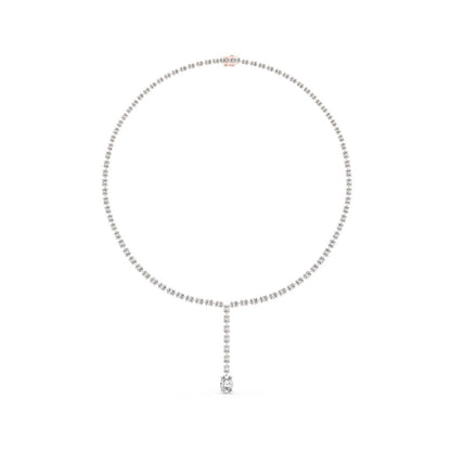 Oval Lab Grown Diamond Pendant