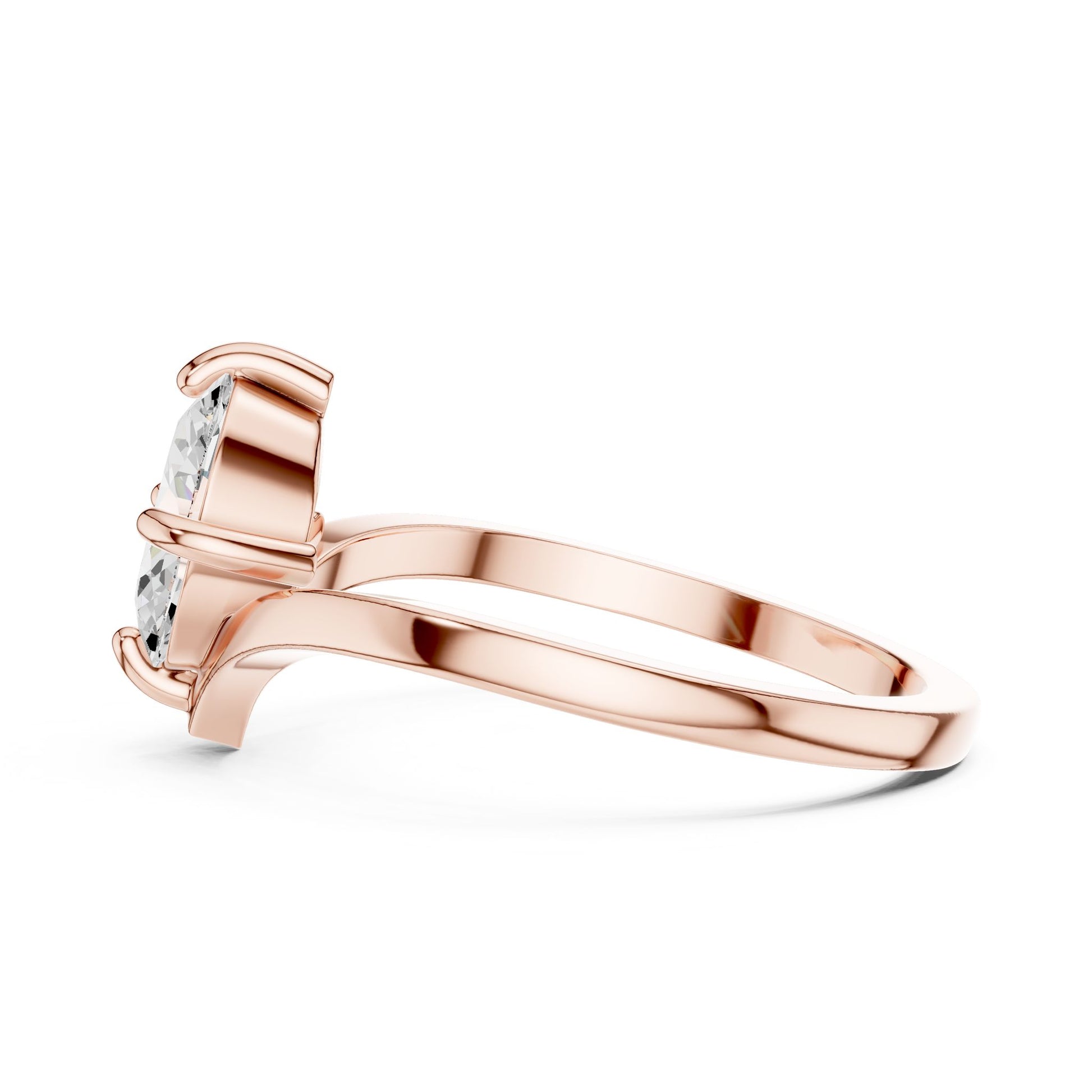 Oval Lab Grown Diamond Solitaire Engagement Ring
