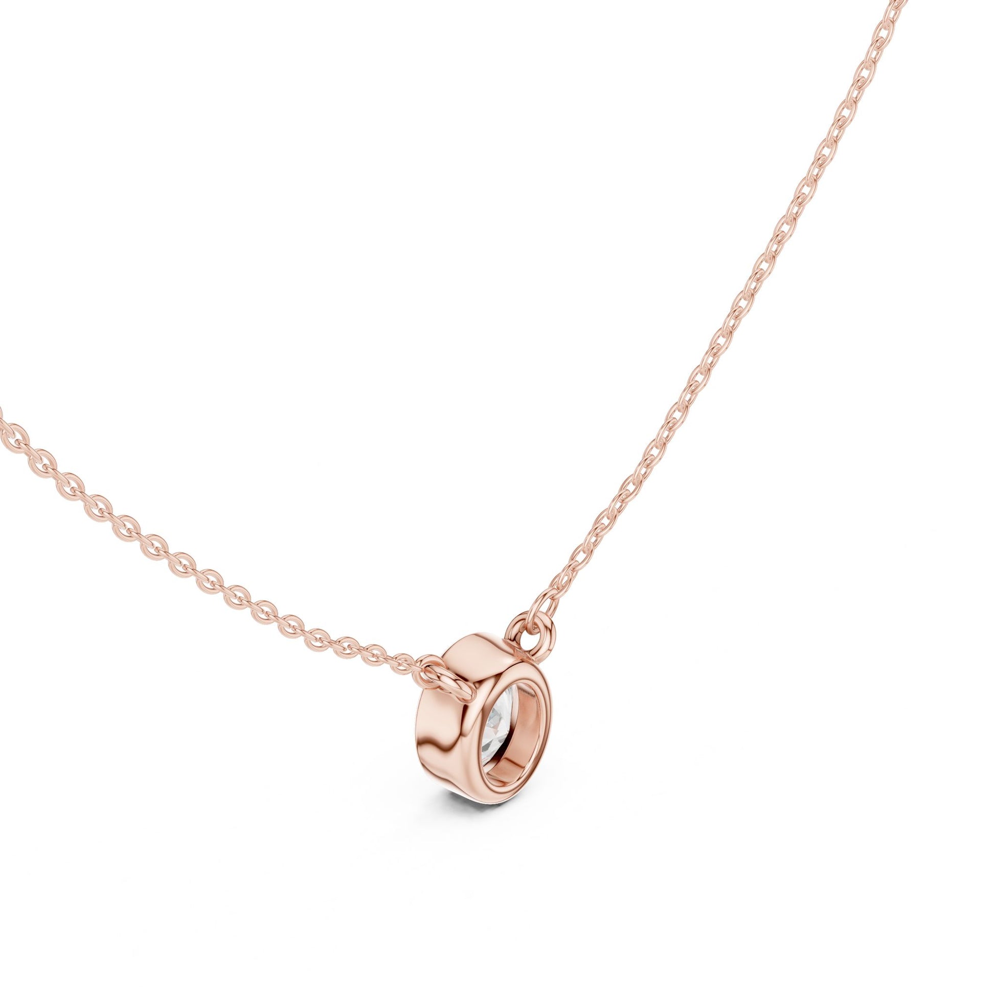 Oval Lab Grown Diamond Pendant