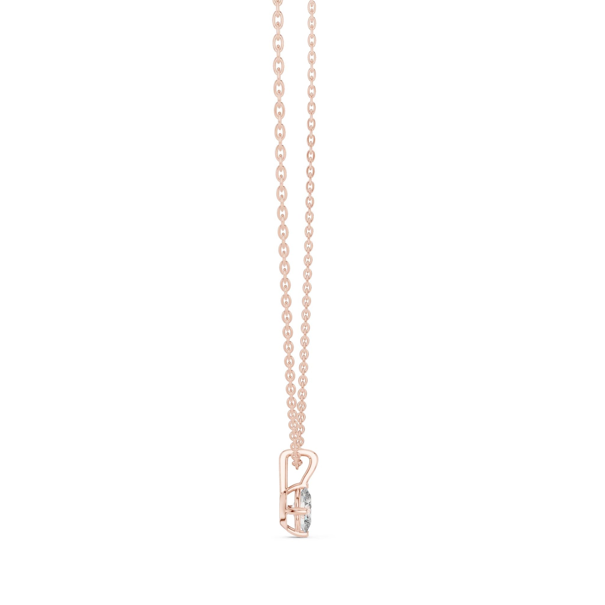 Oval Lab Grown Diamond Pendant