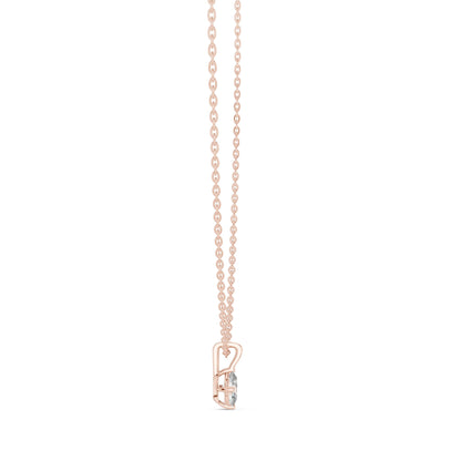Oval Lab Grown Diamond Pendant