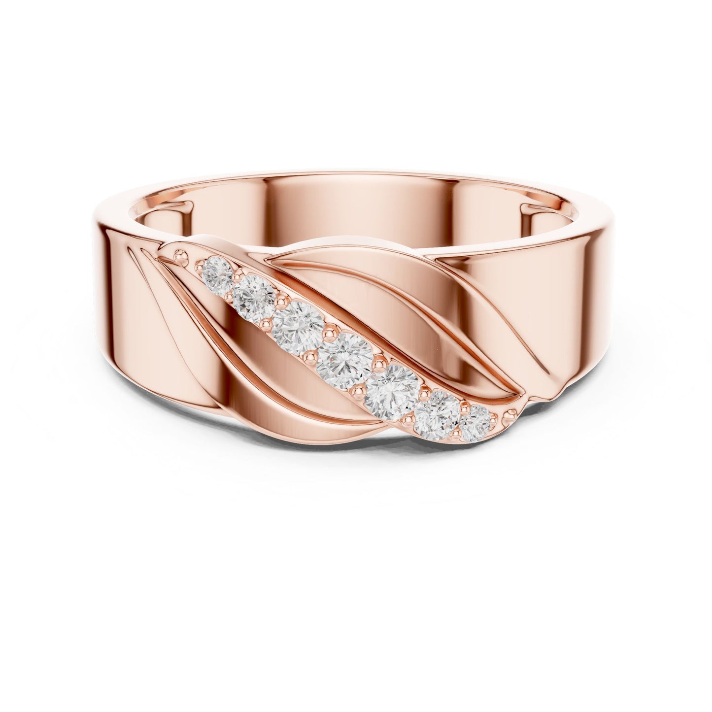 Men's Oval Lab Grown Diamond Ring