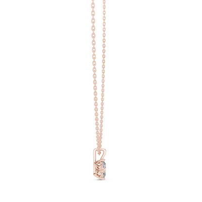 Oval Lab Grown Diamond Pendant