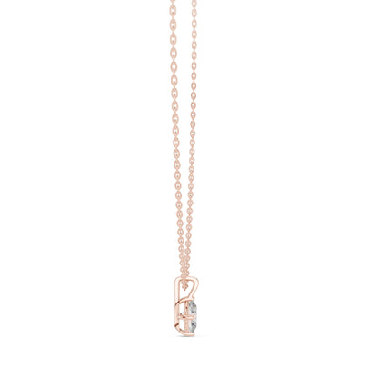 Oval Lab Grown Diamond Pendant