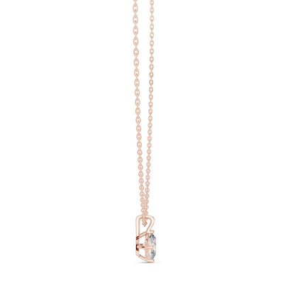 Oval Lab Grown Diamond Pendant