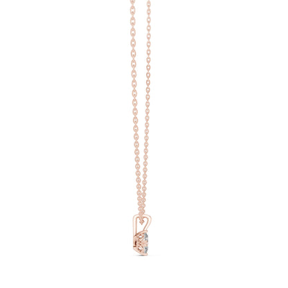Oval Lab Grown Diamond Pendant
