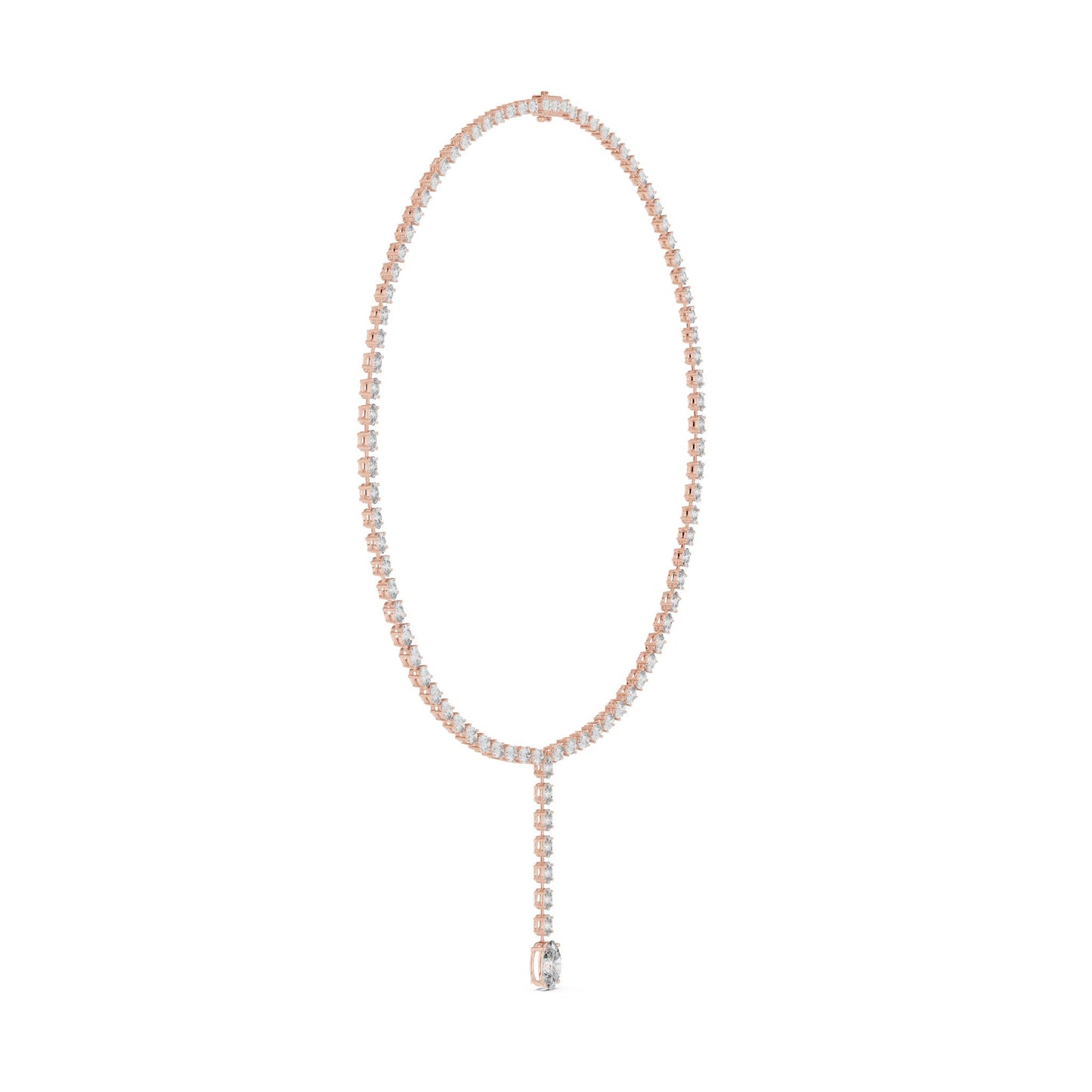 Oval Lab Grown Diamond Pendant