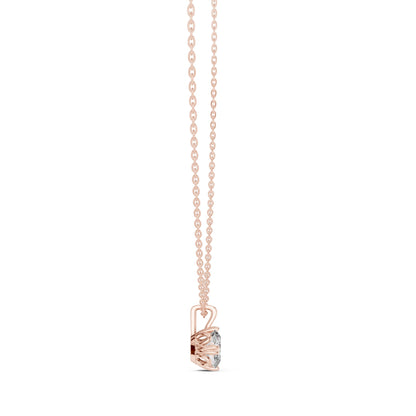 Oval Lab Grown Diamond Pendant