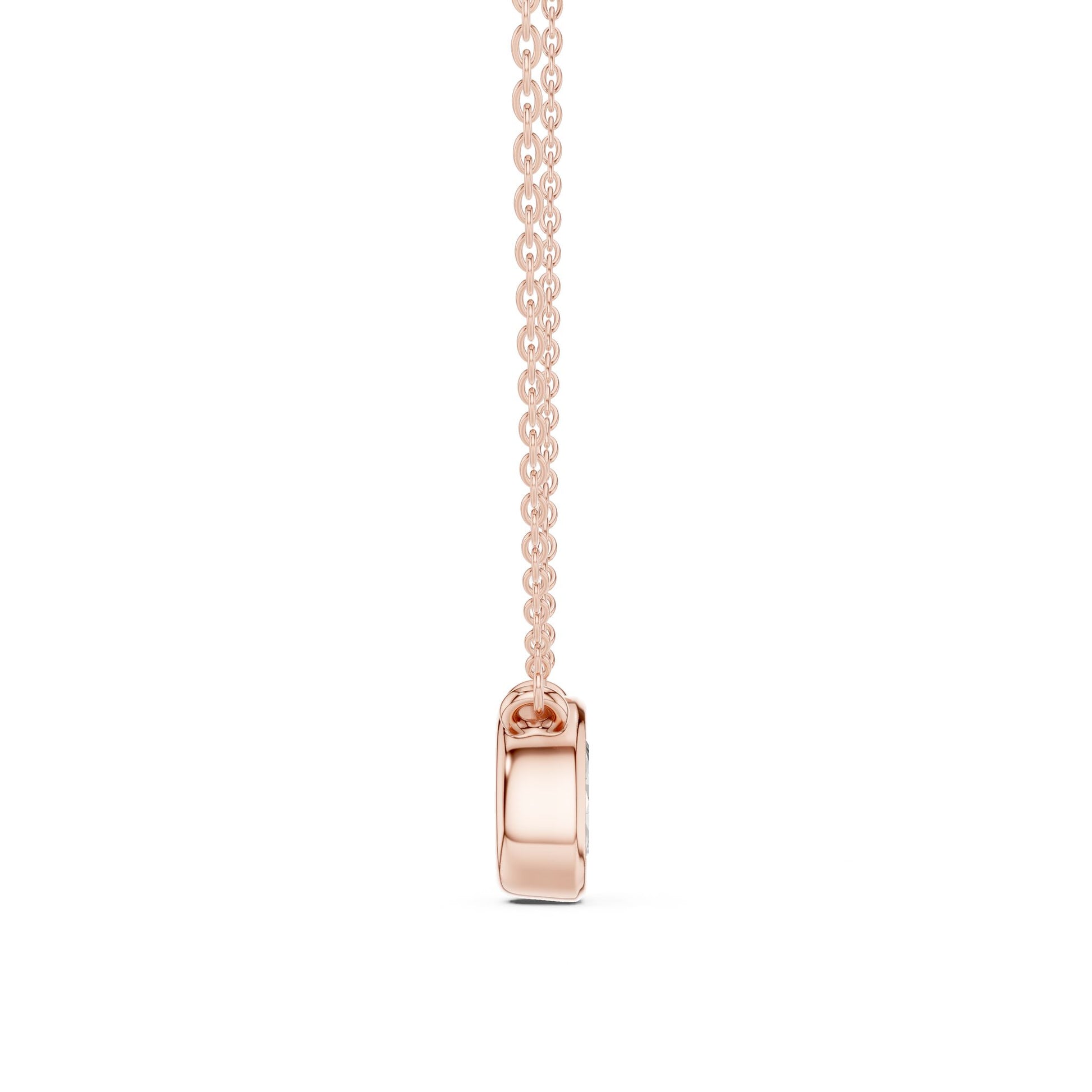 Oval Lab Grown Diamond Pendant