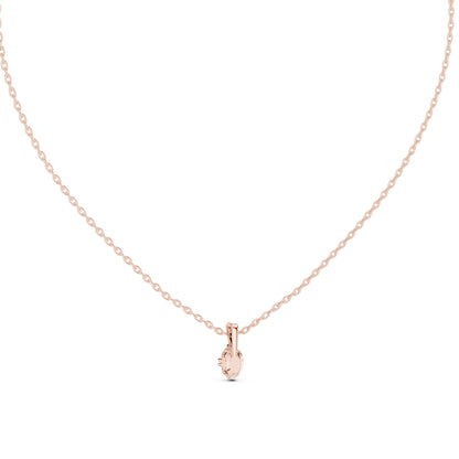 Oval Lab Grown Diamond Pendant