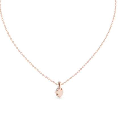 Oval Lab Grown Diamond Pendant