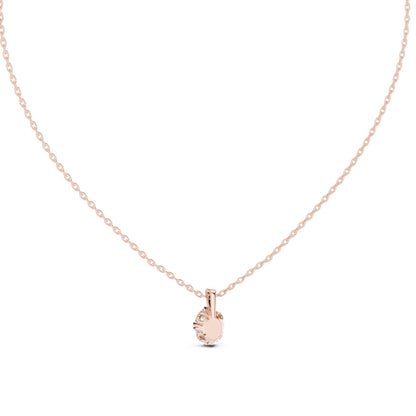 Oval Lab Grown Diamond Pendant