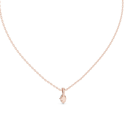 Oval Lab Grown Diamond Pendant