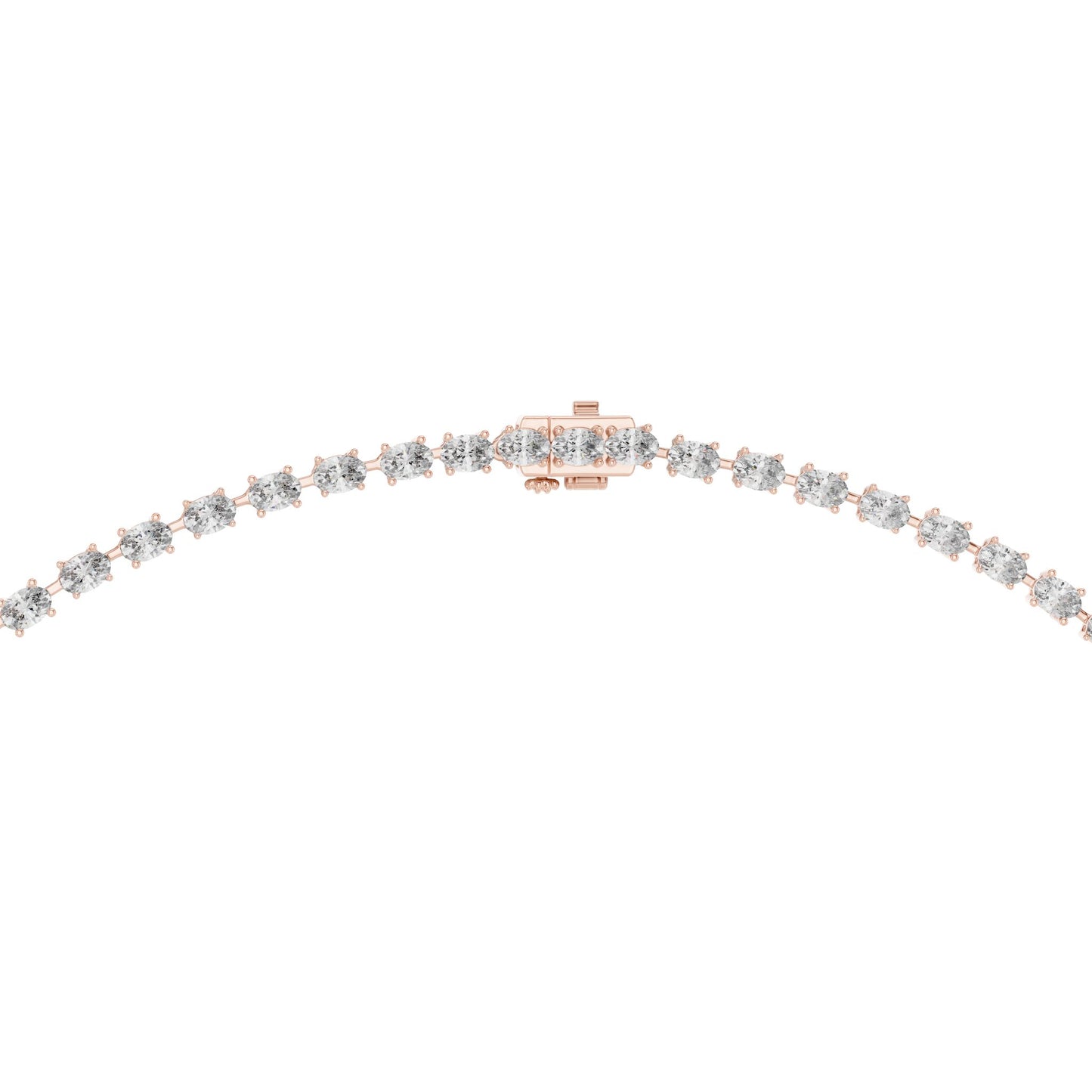Oval Lab Grown Diamond Pendant