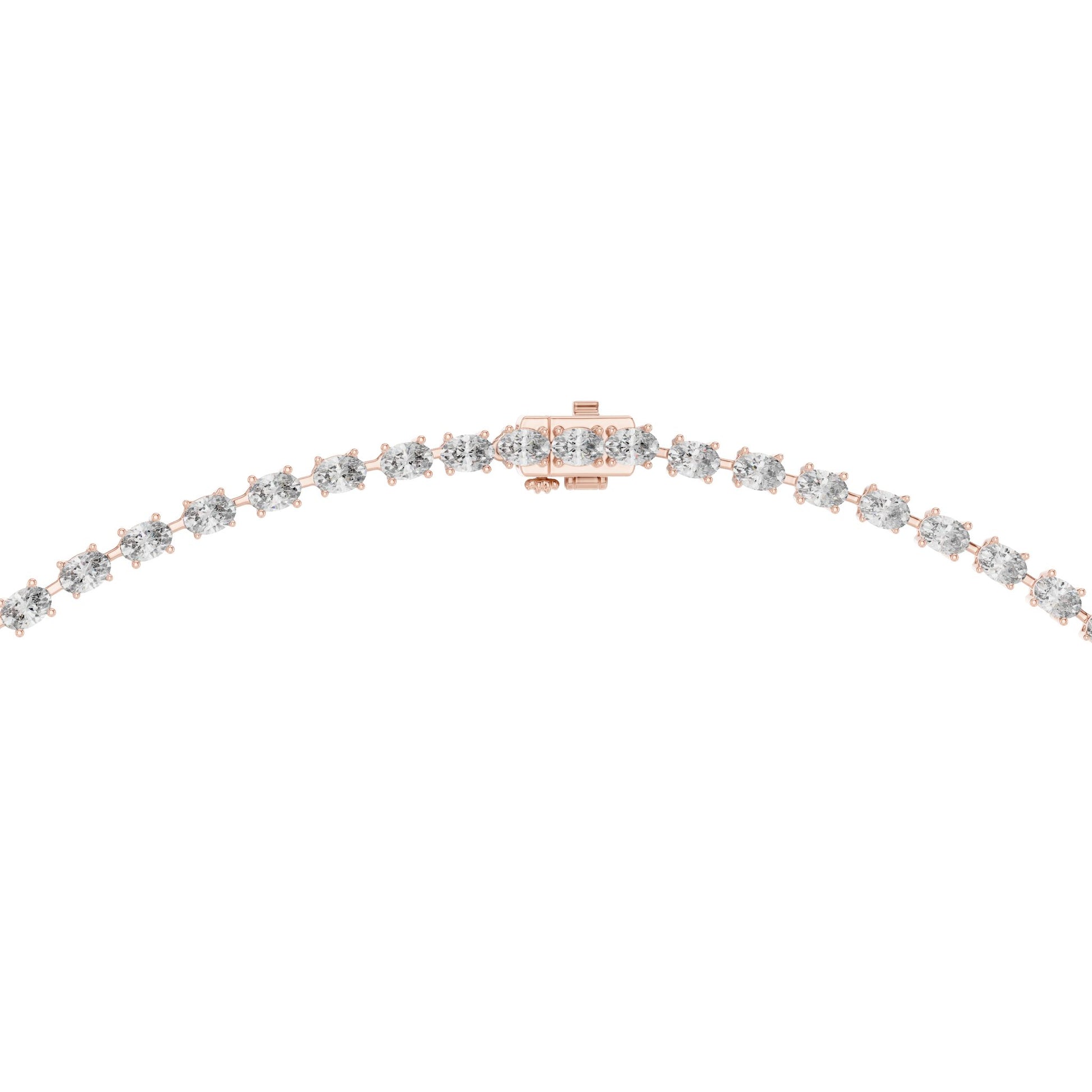 Oval Lab Grown Diamond Pendant