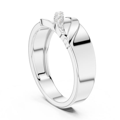 Men's Oval Lab Grown Diamond Ring