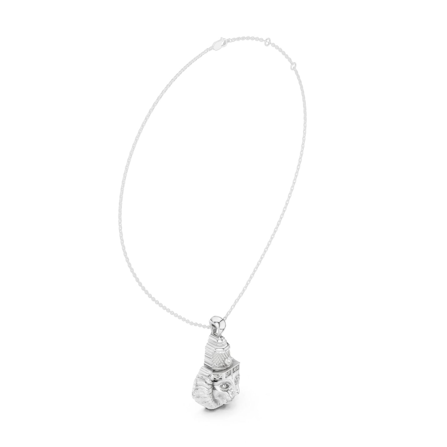 Oval Lab Grown Diamond Pendant