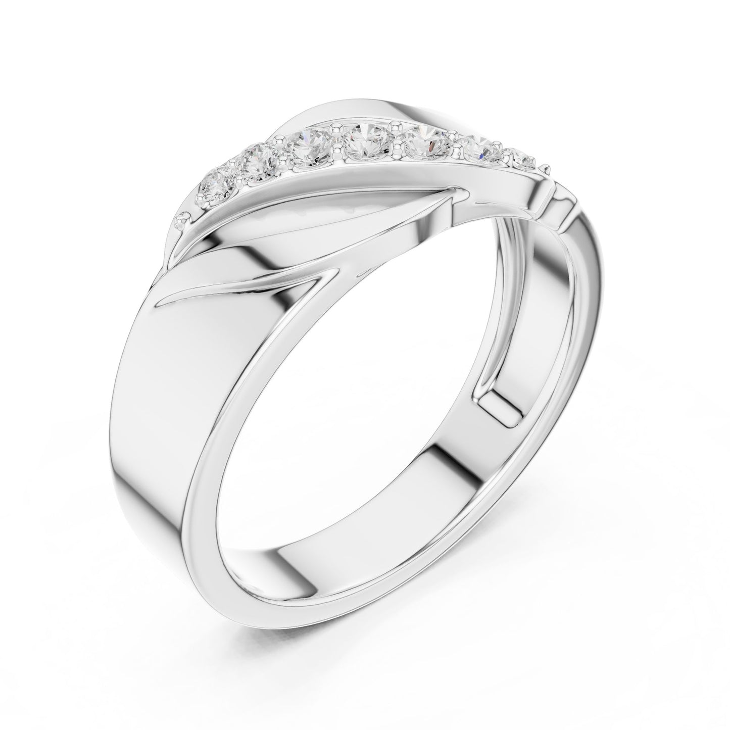 Men's Oval Lab Grown Diamond Ring