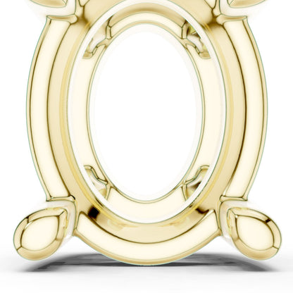 Oval Lab Grown Diamond Pendant