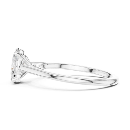 Women's Oval Lab Grown Diamond Ring
