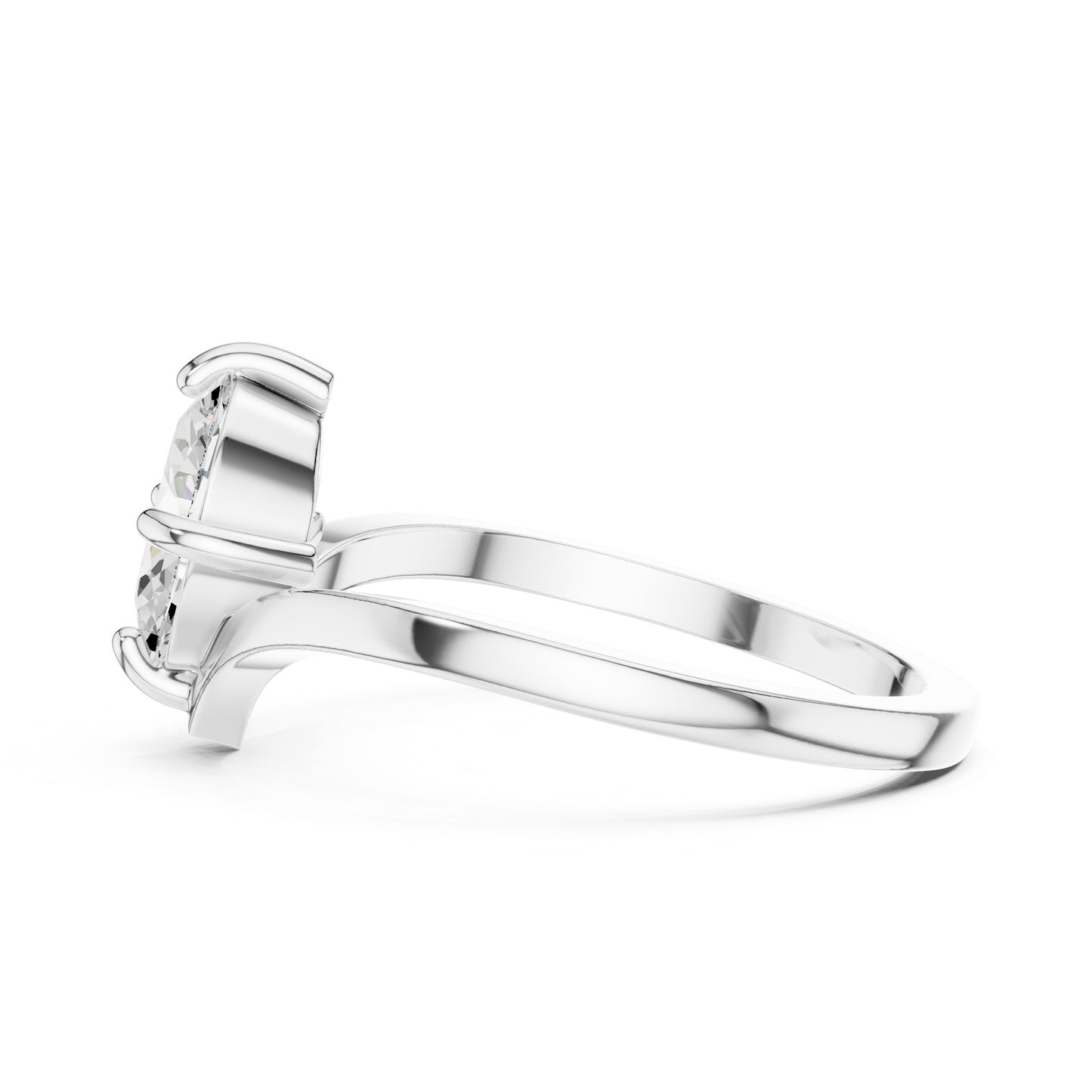 Oval Lab Grown Diamond Solitaire Engagement Ring