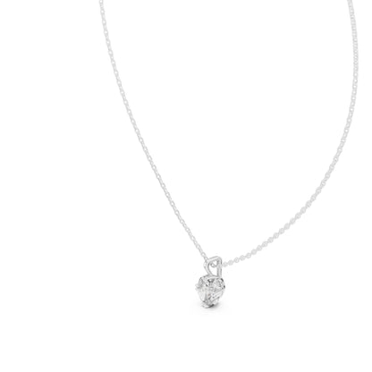 Oval Lab Grown Diamond Pendant